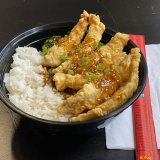 Fish Fillet Curry Rice Bowl