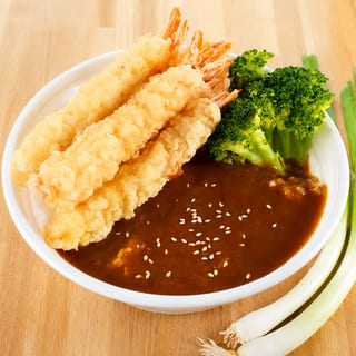 Shrimp Tempura Curry Bowl
